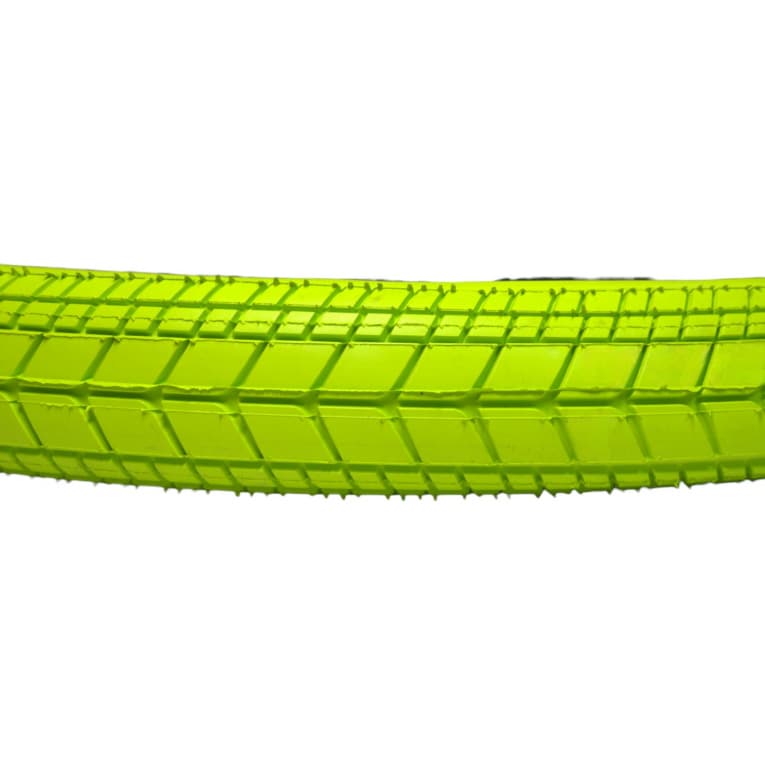 Покрышка для велосипеда BMX 20"x2.1" зелёная BTwin BMX