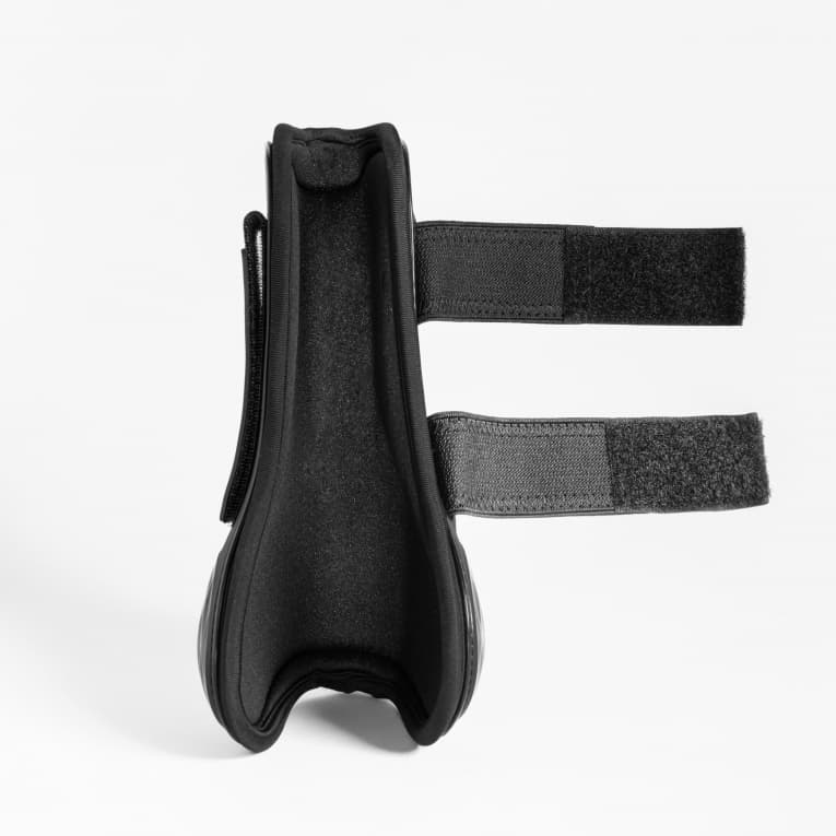 Ногавки для лошади и пони черные Fouganza 500 Jump Twin-Pack