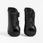 Ногавки для лошади и пони черные Fouganza 500 Jump Twin-Pack
