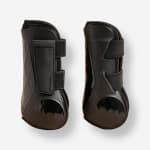 Ногавки для лошади и пони черные Fouganza 500 Jump Twin-Pack