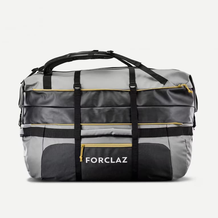 Сумка-баул походная 80-120л серая Forclaz 500
