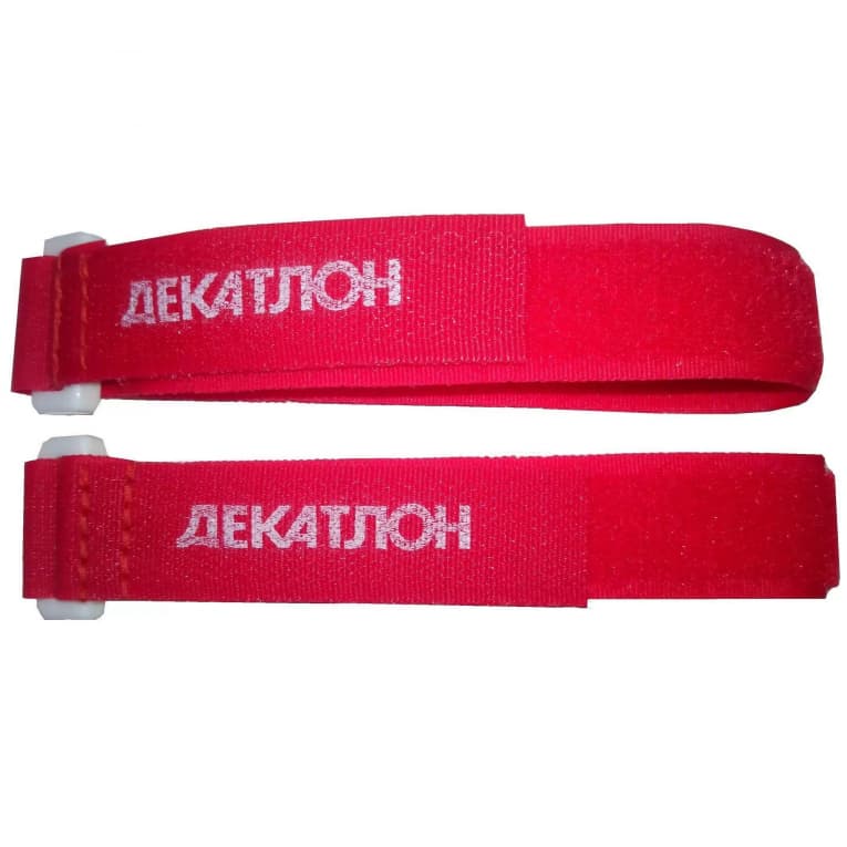 Стрепы для беговых лыж красные Inovik 100