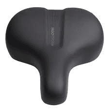 Седло велосипедное 90° чёрное Btwin 100