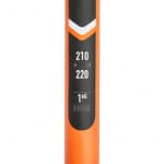 Весло для каяка разборное карбоновое регулируемое 210-220см чёрное Itiwit X500