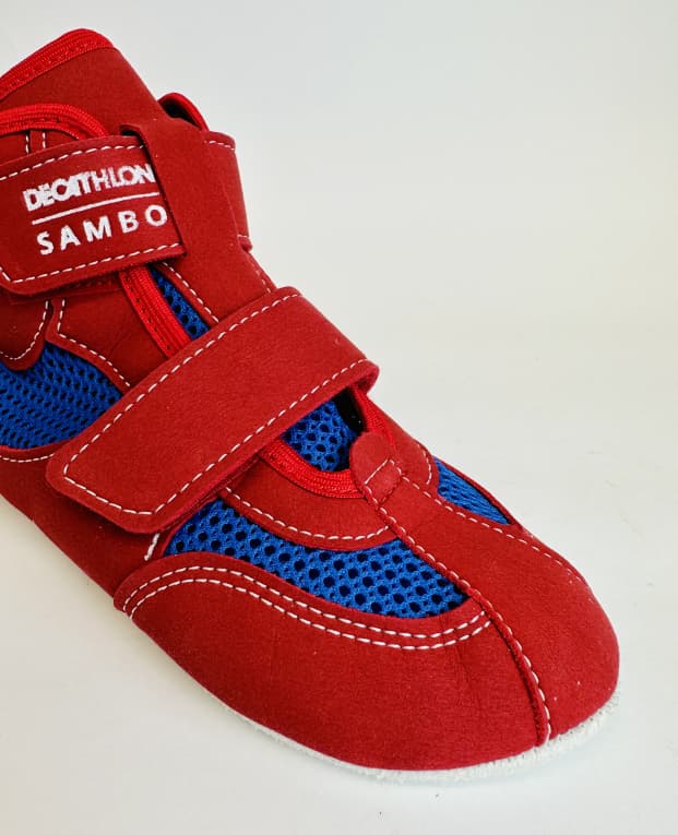 Борцовки для самбо детские красные Sambo 100