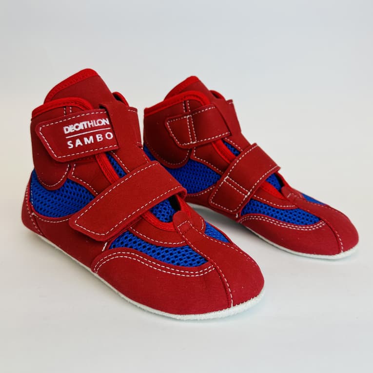 Борцовки для самбо детские красные Sambo 100