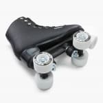 Роликовые коньки квады чёрные Oxelo Quad 100