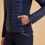 Куртка для верховой езды женская синяя Fouganza 900