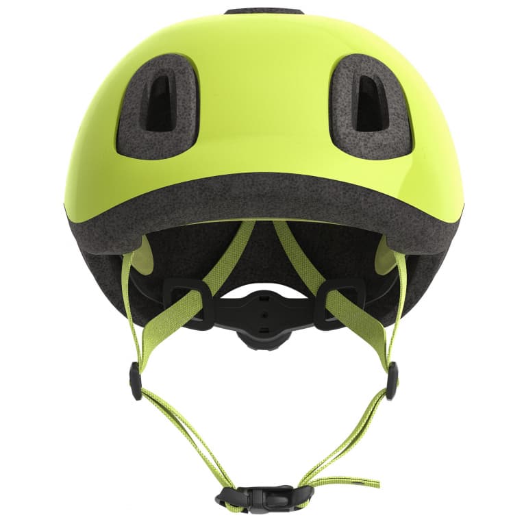 Шлем велосипедный детский желтый Btwin 500