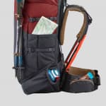 Походный рюкзак мужская 70л охра Forclaz 7 MT100 EasyFit