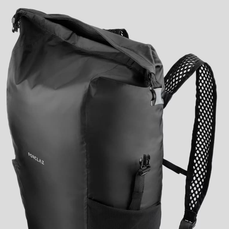Рюкзак складной 20л чёрный Forclaz 500