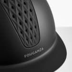 Шлем для верховой езды для взрослых черный Fouganza 500