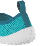 Тапочки для сноркелинга детские бирюзовые Subea Aquashoes 100