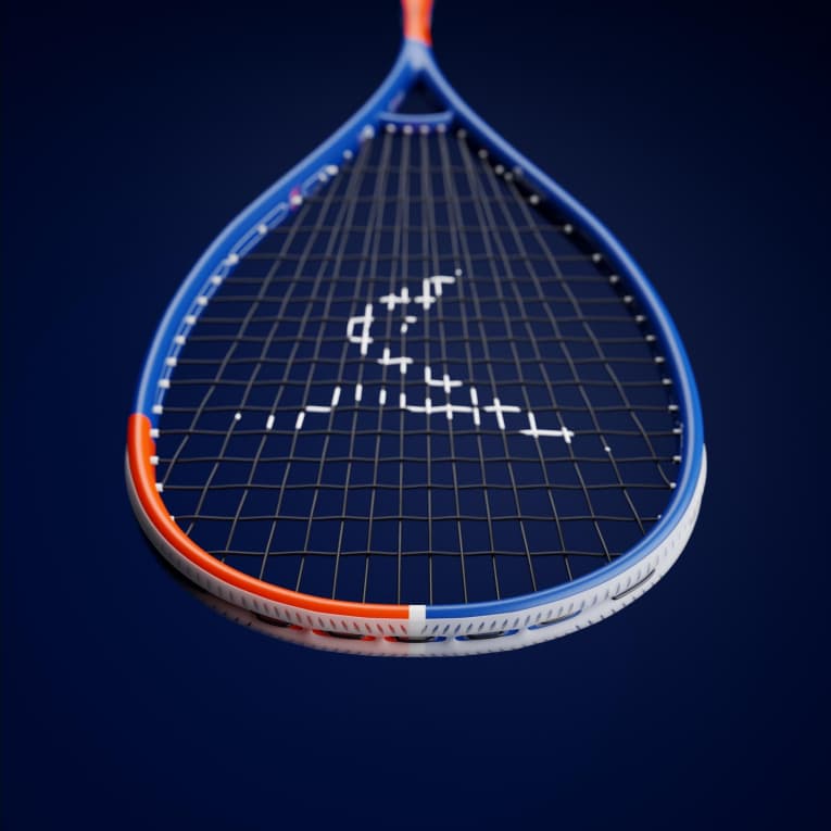 Ракетка для сквоша синяя Perfly 500 Speed 135