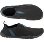 Коралловые тапочки для взрослых гибкие черные Subea Aquashoes 120