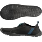 Коралловые тапочки для взрослых гибкие черные Subea Aquashoes 120