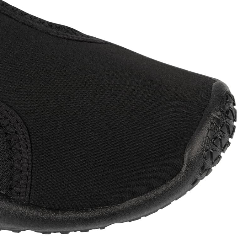 Коралловые тапочки для взрослых гибкие черные Subea Aquashoes 120