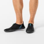 Коралловые тапочки для взрослых гибкие черные Subea Aquashoes 120