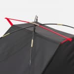 Палатка 2-хместная Quechua MH100 Fresh & Black