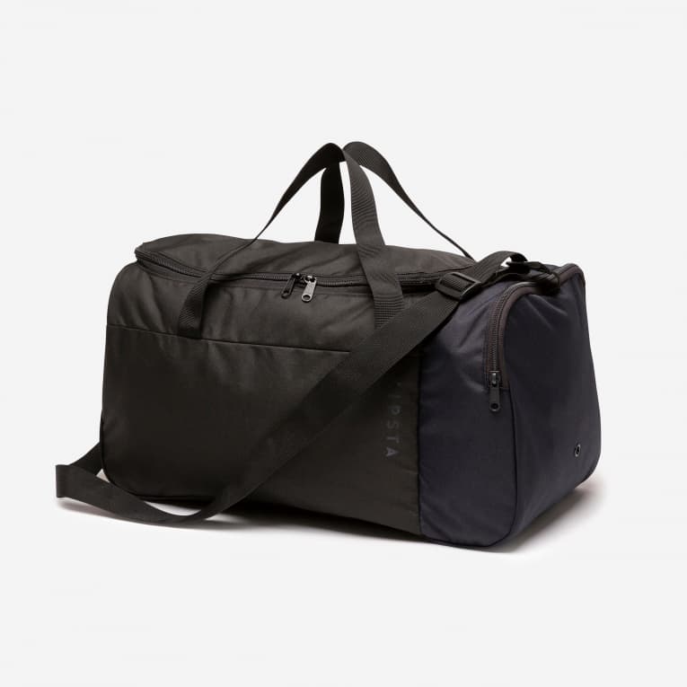 Сумка спортивная 35л черная Kipsta 100 Essential