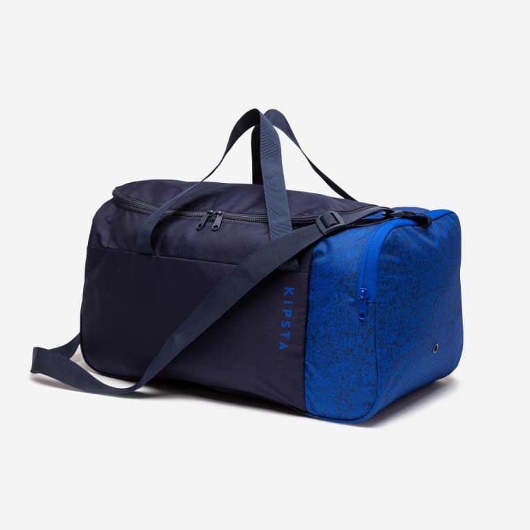 Сумка спортивная 35л синяя Kipsta 100 Essential