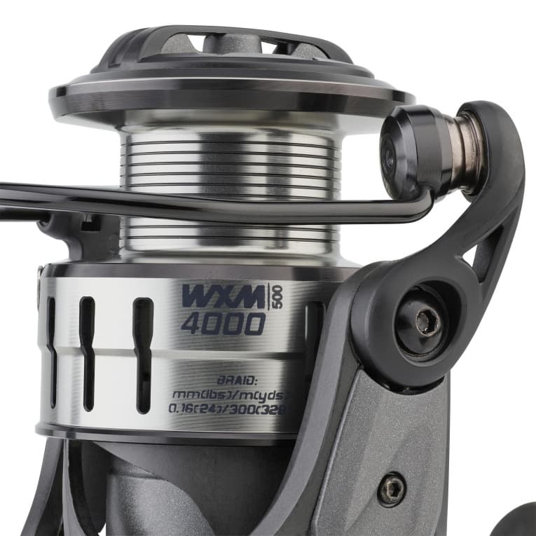 Катушка для рыболовных удилищ серебристая Caperlan WXM 500-4000