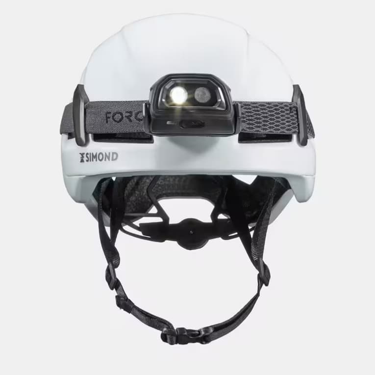 Каска для альпинизма и скалолазания белая Simond Edge 500
