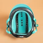 Шлем для верховой езды детский бирюзовый Fouganza 100