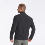 Кофта флисовая мужская чёрная Quechua 300