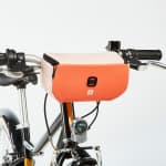 Сумка на руль детская кораллово-розовая Btwin 100