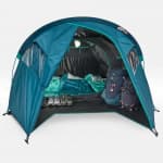 Палатка 3-х местная синяя Quechua MH100 XL Fresh&Black