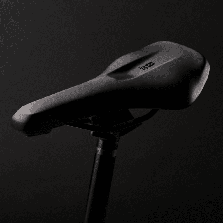 Седло велосипедное 60° чёрное Btwin 500 Core