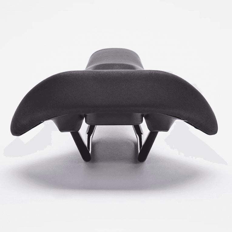 Седло велосипедное 60° чёрное Btwin 500 Memory Foam