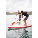 Весло для Sup-борда компактное 160-220см оранжевое Itiwit 100