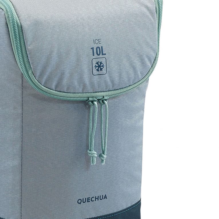 Сумка-холодильник для кемпинга 10 л серая Quechua 100