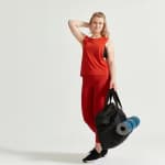 Сумка для фитнеса 50л черная Domyos 100