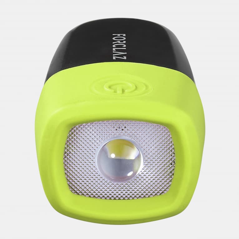 Динамо-фонарь перезаряжаемый желтый Forclaz Dynamo 100 V2