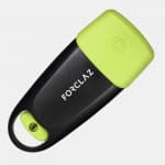 Динамо-фонарь перезаряжаемый желтый Forclaz Dynamo 100 V2