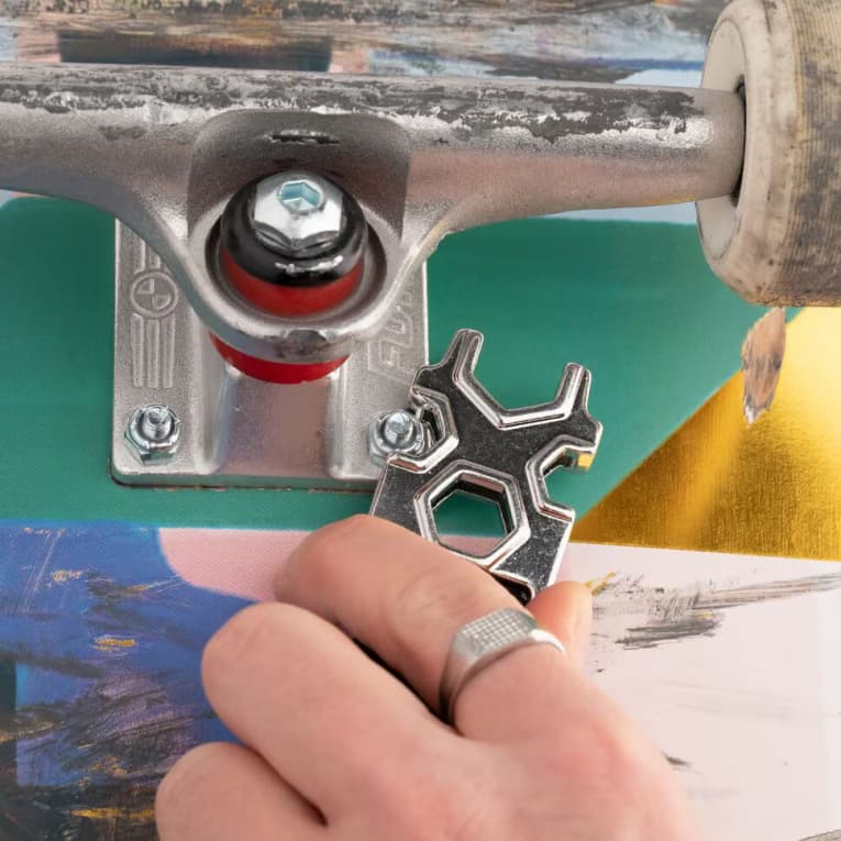Поясная сумка для скейтбординга детская чёрная Oxelo WB 500