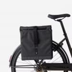 Cумка для багажника велосипеда двойная 20л черная Btwin 500