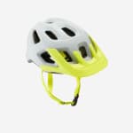 Шлем велосипедный детский зеленый Rockrider MTB 500