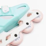 Роликовые коньки детские мятно-розовые Oxelo Play 5