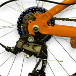 Велосипед подростковый 26" оранжевый Rockrider 500