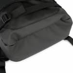 Рюкзак для скейтборда черный Oxelo Rolltop BP500