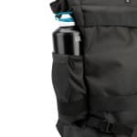 Рюкзак для скейтборда черный Oxelo Rolltop BP500