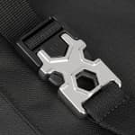 Рюкзак для скейтборда черный Oxelo Rolltop BP500