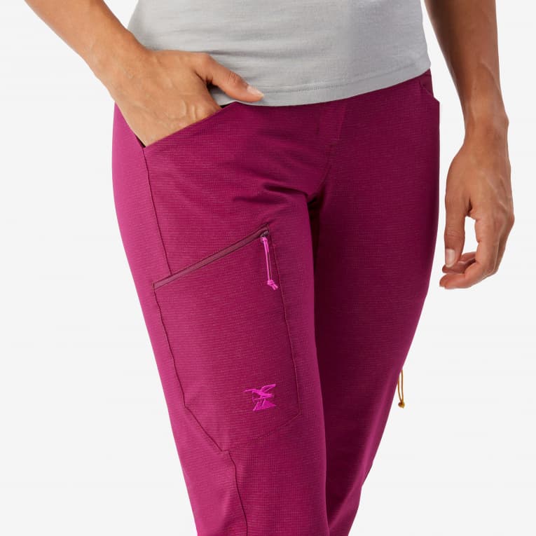 Брюки для скалолазания женские Stretch Edge Simond 500