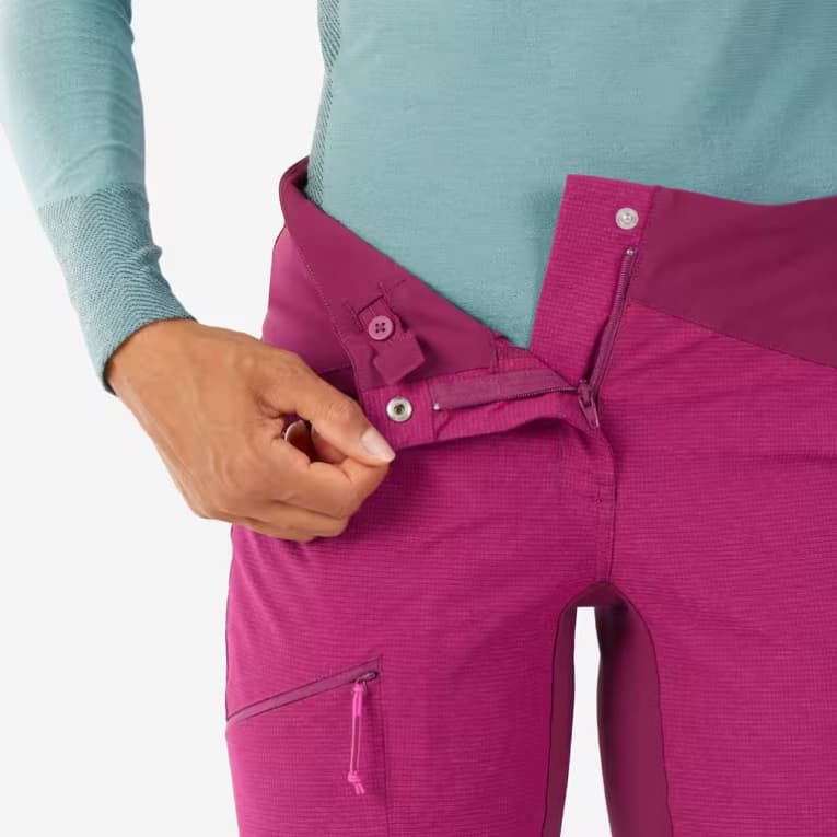 Брюки для скалолазания женские Stretch Edge Simond 500