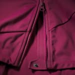 Куртка-softshell для альпинизма женская бордовая Simond 500 ALPI