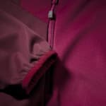 Куртка-softshell для альпинизма женская бордовая Simond 500 ALPI